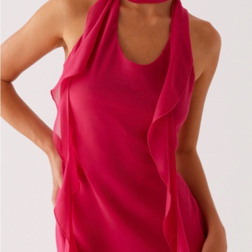 Tanner Mini Dress- Fuchsia
